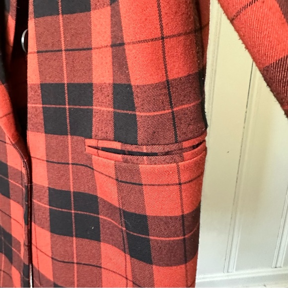 Plaid Double Breasted Blazer - Picture 10 of 13